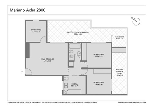 Imagen 3 de 28 de Departamento 3 Ambientes Venta Villa Urquiza