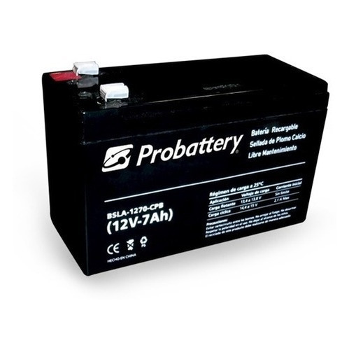 Bateria Gel 12v 7ah 12x7 Recargable Alarma Ups Luz Vehiculo