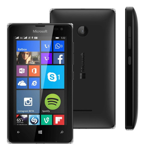 Microsoft Lumia 532, 2chips Preto.não Entra Em Redes Sociais