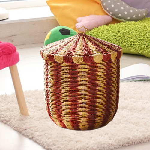 Cesta Tejida Para Juguetes, Organizador De Ropa 37cm X 43cm