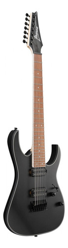 Guitarra Ibanez 7 Cordas Rg7421ex Rg 7421 Ex Bkf Cor Black Flat Material Do Diapasão Jatobá Orientação Da Mão Destro
