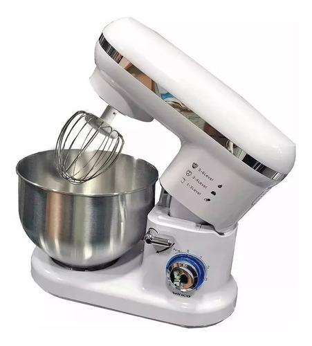 Imagen 3 de 7 de Batidora Planetaria Amasadora Bowl 5 Lts Winco Vintage 700 W