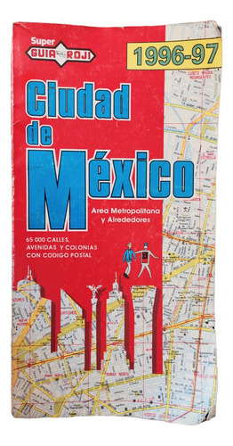 Guía Roji Ciudad De México 1996-1997 Tamaño Grande 