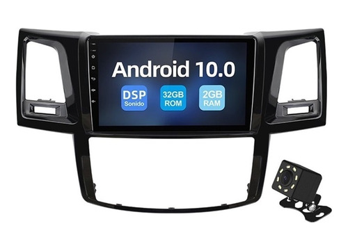 Estéreo Android For Toyota Hilux 2005-2018 Cámara Gps Wifi