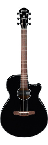 Imagen 1 de 3 de Guitarra Electroacustica Ibanez Aeg50bk Acustica Negro
