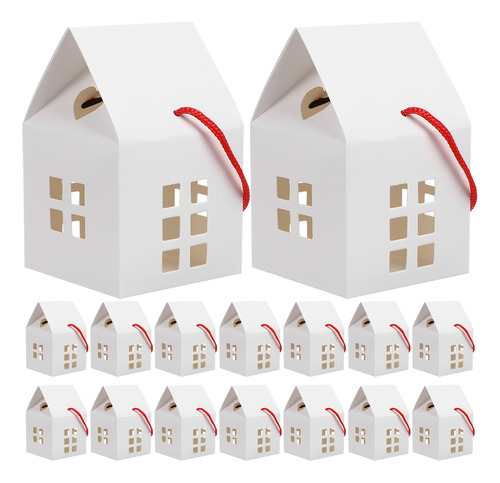 24 Cajas De Caramelos Hollowed House, Estuches De Papel Port