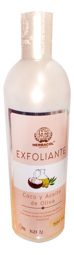 Herbacol Exfoliante De Coco Y Aceite De - Ml A $28