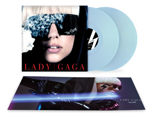 Lady Gaga The Fame Translucent Light Blue Vinyl 