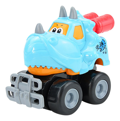 Coche De Dinosaurio Bebé Pull Back Engineering Coche De Jugu