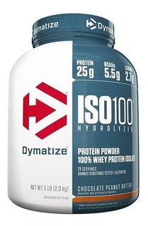 Dymatize | Iso 100 | Hidrolizada | 5 Lb | Choc Peanut Butter