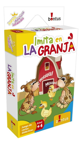 Juego De Cartas De Memoria Imita En La Granja Bontus