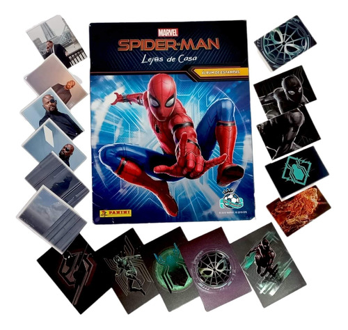 Album Spiderman Lejos De Casa + Todas Las Estampas A Pegar