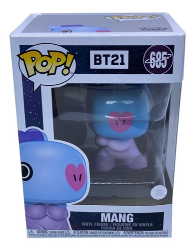 Funko Pop! Mang J-hope Bts Bt21 Con Holograma