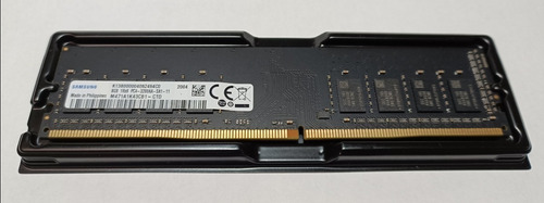 Memoria RAM color negro 8GB 1 Samsung M378A1G44AB0-CWE
