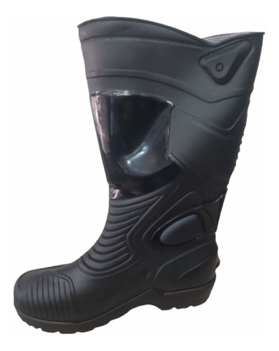 Botas Impermeables Dakar De Caucho Lluvia Para Motociclistas