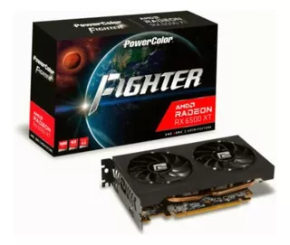 Powercolor Amd Radeon Rx 6500xt Fighter Tarjeta Gráfica