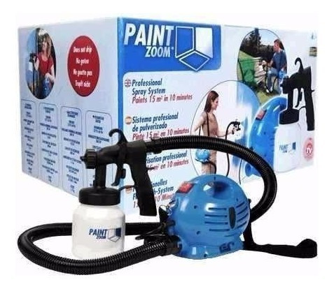 Pistola Con Compresor Pinta Facil Paint Zoom