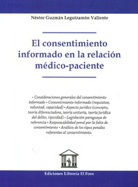 Libro El Consentimiento Informado En La Relación Médico-paci
