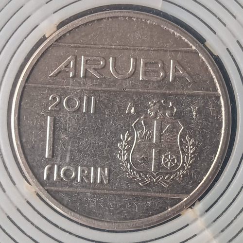 Aruba Moneda De Un Florin Año 2011