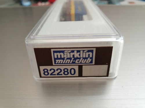 Vagón De Carga Marklin Z, 82280, Transporte Containers.