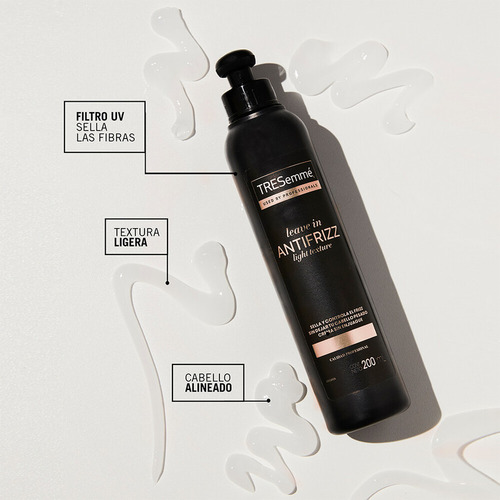 Crema Para Peinar Tresemmé Leave In Antifrizz De 300ml