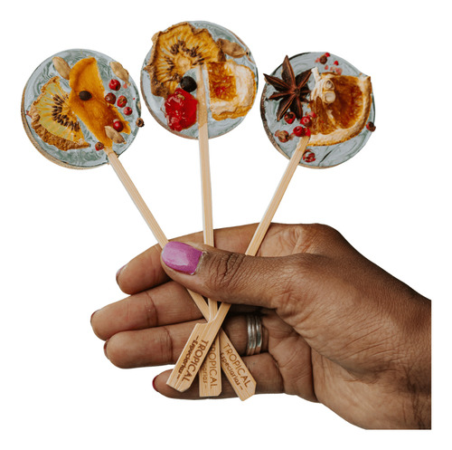 Pirulito Cristal De Frutas E Especiarias