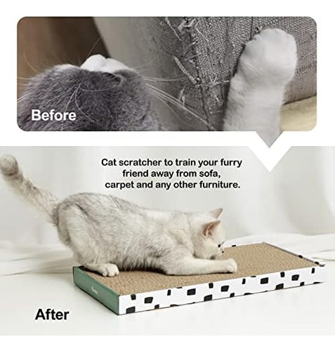 Pawsfans Rascador Para Gatos Almohadilla Para Rascar De Cart
