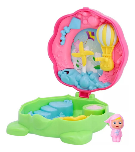 Cry Babies Mini Muñeca Little Changers Con Figura Sorpresa