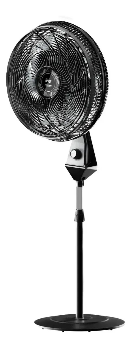 Wap Ventiladores Flow Turbo Coluna De pé 50 cm 60 Preto Cinza Plástico 8