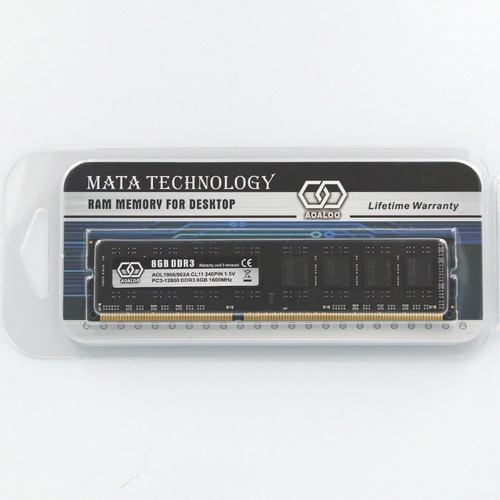 Imagen 4 de 4 de Rápida Memoria Ram Ddr3 Nuevo 8gb 1600 Mhz Para Escritorio