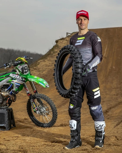 Imagem 3 de 3 de Pneu Borilli Mx 77 120/90-19 Motocross 450cc Medium Soft