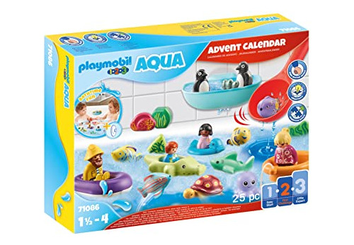 Calendario De Adviento Playmobil 1.2.3 Diversión A La Hora 