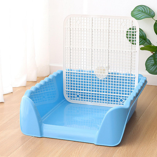 Bandeja De Baño De Entrenamiento Para Gatos Y Azul Pequeño