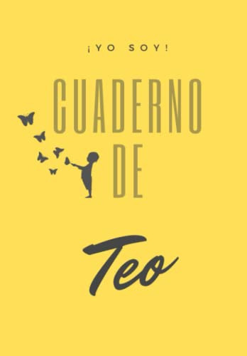 ¡yo Soy! Cuaderno De Teo - Tipo De Hoja Cuadriculada - Tamañ