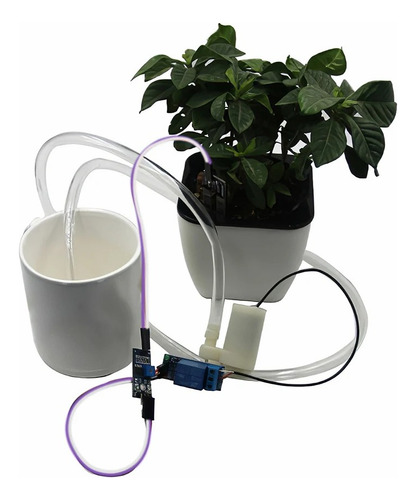 Kit Modulo De Sistema De Riego Automático Goteo Para Jardin