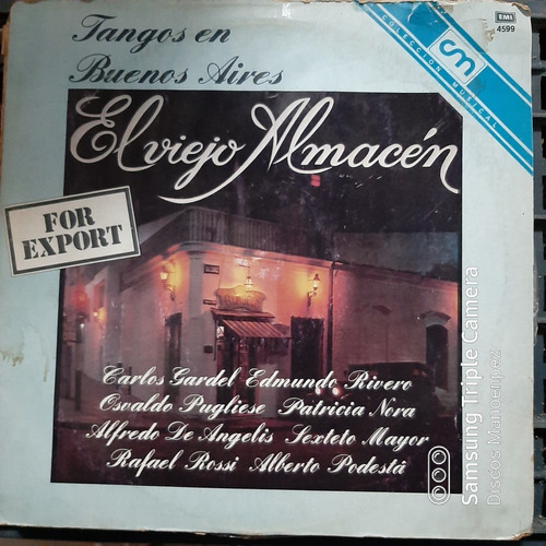 Vinilo El Viejo Almacen For Export Tangos En Buenos Aires T3