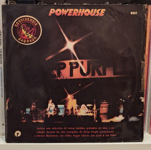 Deep Purple  Powerhouse - Vinilo Argentino (d)