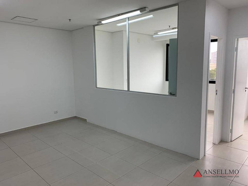 Imagem 5 de 16 de Sala, 65 M² - Venda Por R$ 385.000,00 Ou Aluguel Por R$ 1.600,00/mês - Jardim Do Mar - São Bernardo Do Campo/sp - Sa0310