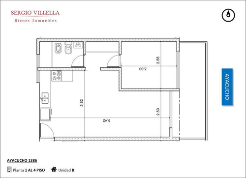 Imagen 2 de 5 de Departamento - Martin