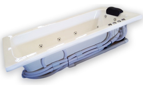 Hidromasaje Max Minimalista 170x80x45 26 Jets 1,5hp Almohada