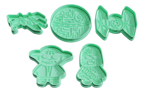 Cortadores De Galletas Star Wars Gengibre Sw5