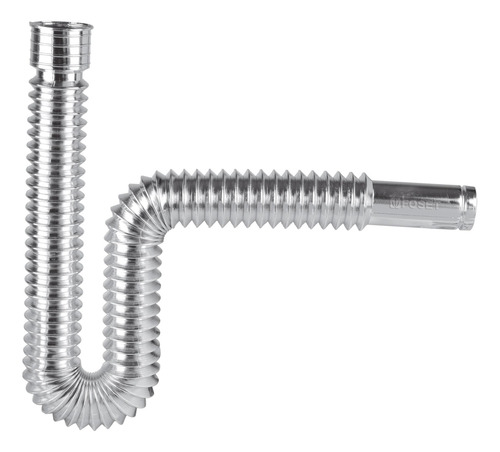 Céspol Flexible Cromado, Para Lavabo Y Fregadero Foset 49507