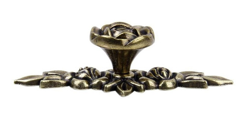Imagen 5 de 10 de 11 Perillas Decorativas Para Tirador De Cajón De Bronce