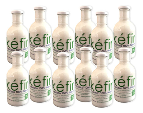 Kefir Probióticos  Coco 4 Pack 500 Ml.