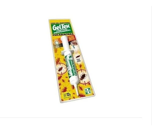 Cebo En Gel P/ Cucarachas Insecticida Jeringa 12 Gr Maxscota