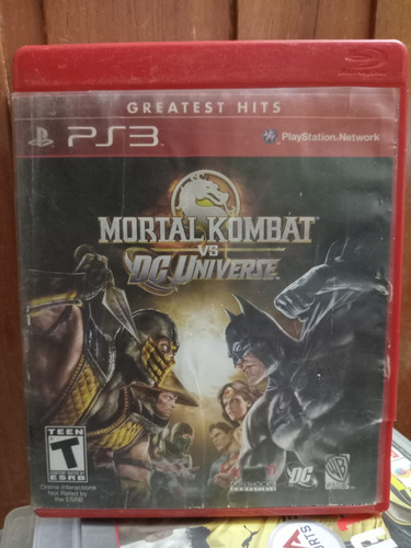 Mortal Kombat Vs Dc Universe - Fisico - Ps3