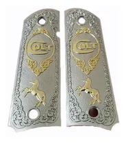 Comprar Cachas Colt 1911 Caballo Pistola Commander Goverment Oro