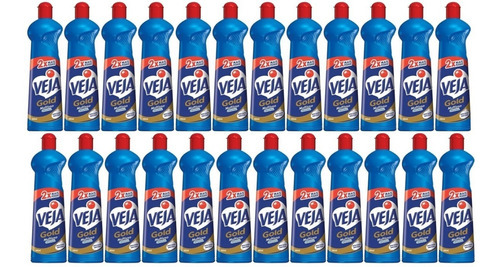 24 Unids Veja Gold Multiuso Original Limpeza 500ml Atacado