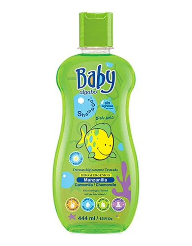 Baby Shampoo Manzanilla 444ml Bebé Kids Algabo