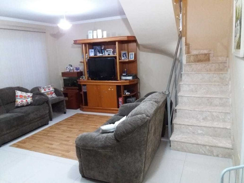 Imagem 2 de 14 de Lindo Sobrado A Venda C/ 03 Dorms, 170m², Parque Munhoz
